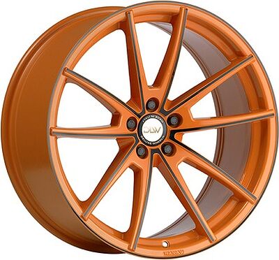 DLW MANAY 9x20 5x130 ET 45 Dia 71.6 Orange-Black Face