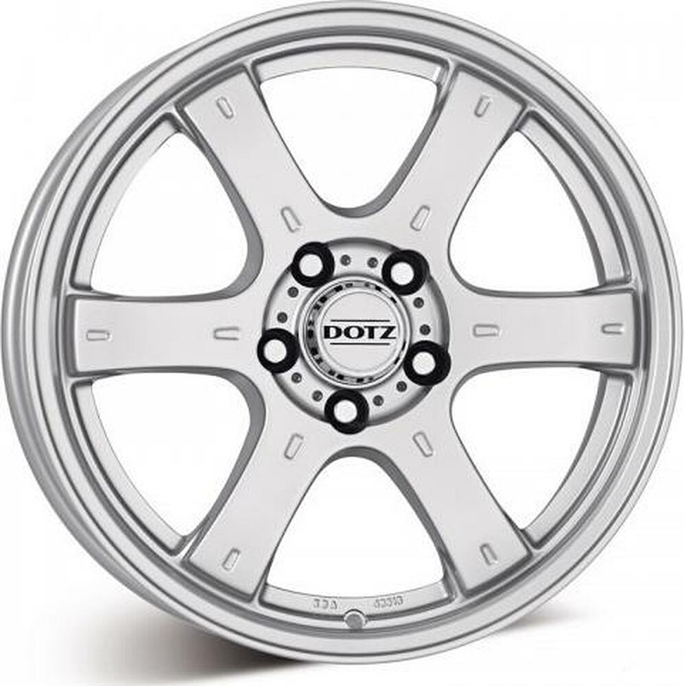 Dotz Crunch si 8x17 6x139.7 ET 35 Dia 67.1 silver