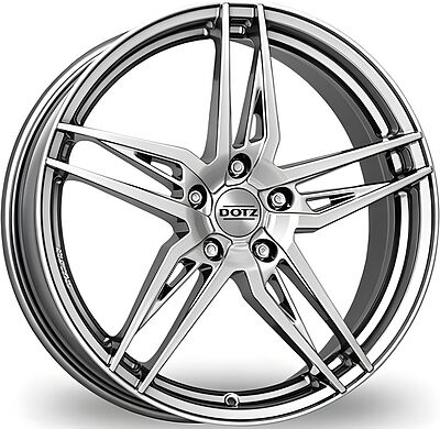 Dotz Interlagos shine 7.5x17 5x100 ET 46 Dia 57.1 HS