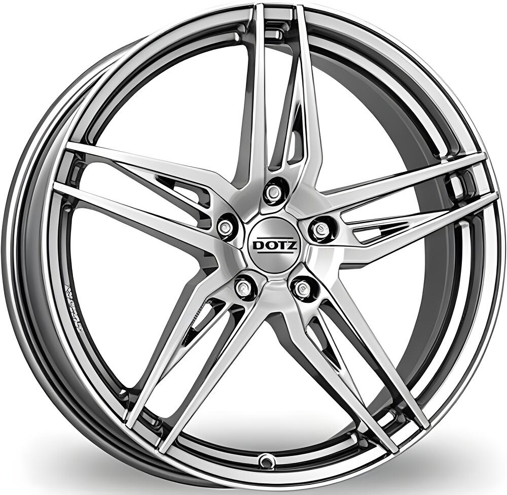 Dotz Interlagos shine 7.5x17 5x112 ET 40 Dia 70.1 HS