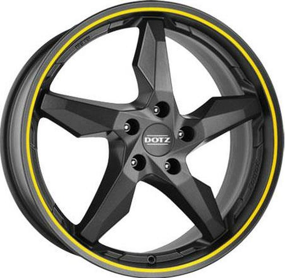 Dotz Touge 7x16 5x110 ET 35 Dia 65.1 Graphite Matt