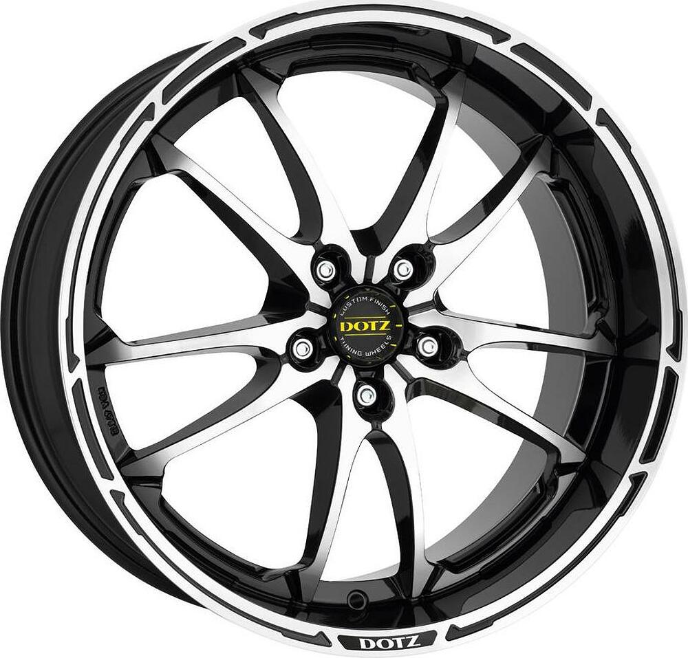 Dotz Tupac 8x18 5x112 ET 35 Dia 70.1 silver