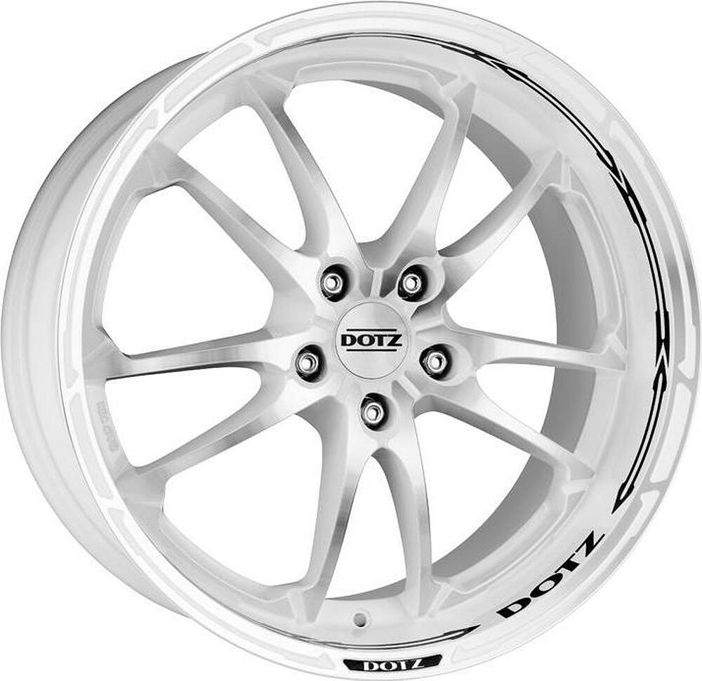 Dotz Tupac 8x18 5x112 ET 35 Dia 70.1 silver