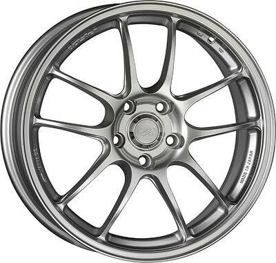 Enkei PF01 7x15 4x100 ET 35 Dia 75 silver