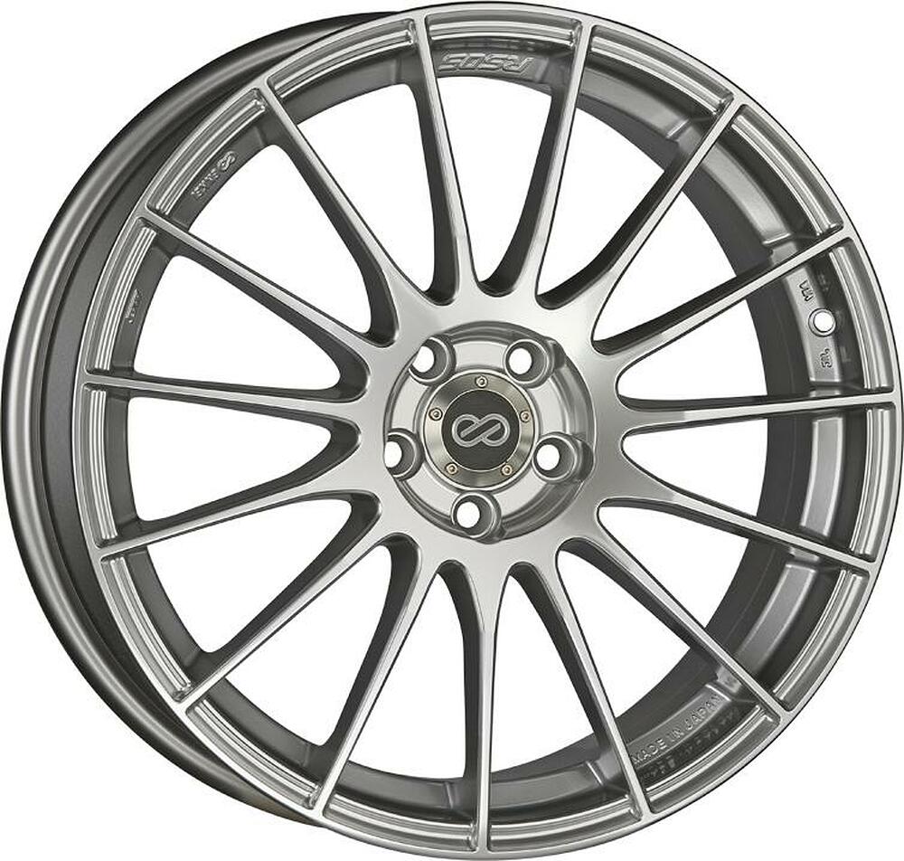 Enkei RS05 7.5x17 5x112 ET 48 Dia 75 silver