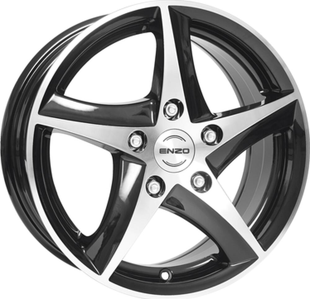 Enzo 101 7x17 5x100 ET 38 Dia 60.1 dark