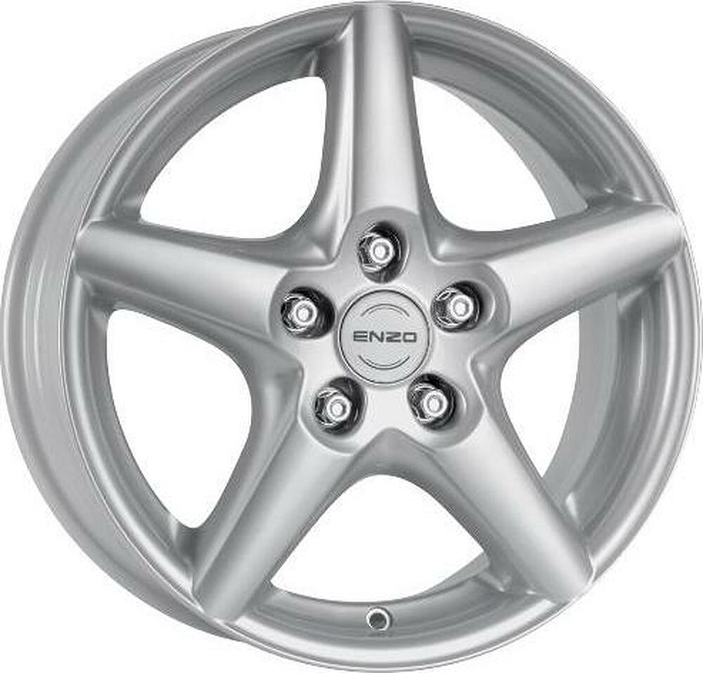 Enzo R 5.5x14 4x100 ET 35 Dia 60.1 silver