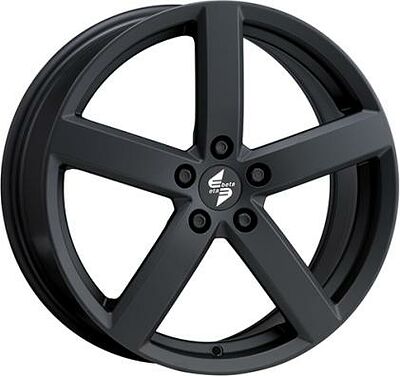 Eta Beta Eros 8x18 5x112 ET 45 Dia 66.6 Matt Black Polish
