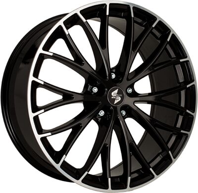 Eta Beta Piuma C 8x18 5x115 ET 40 Dia 70.2 Black Polish Special Edition