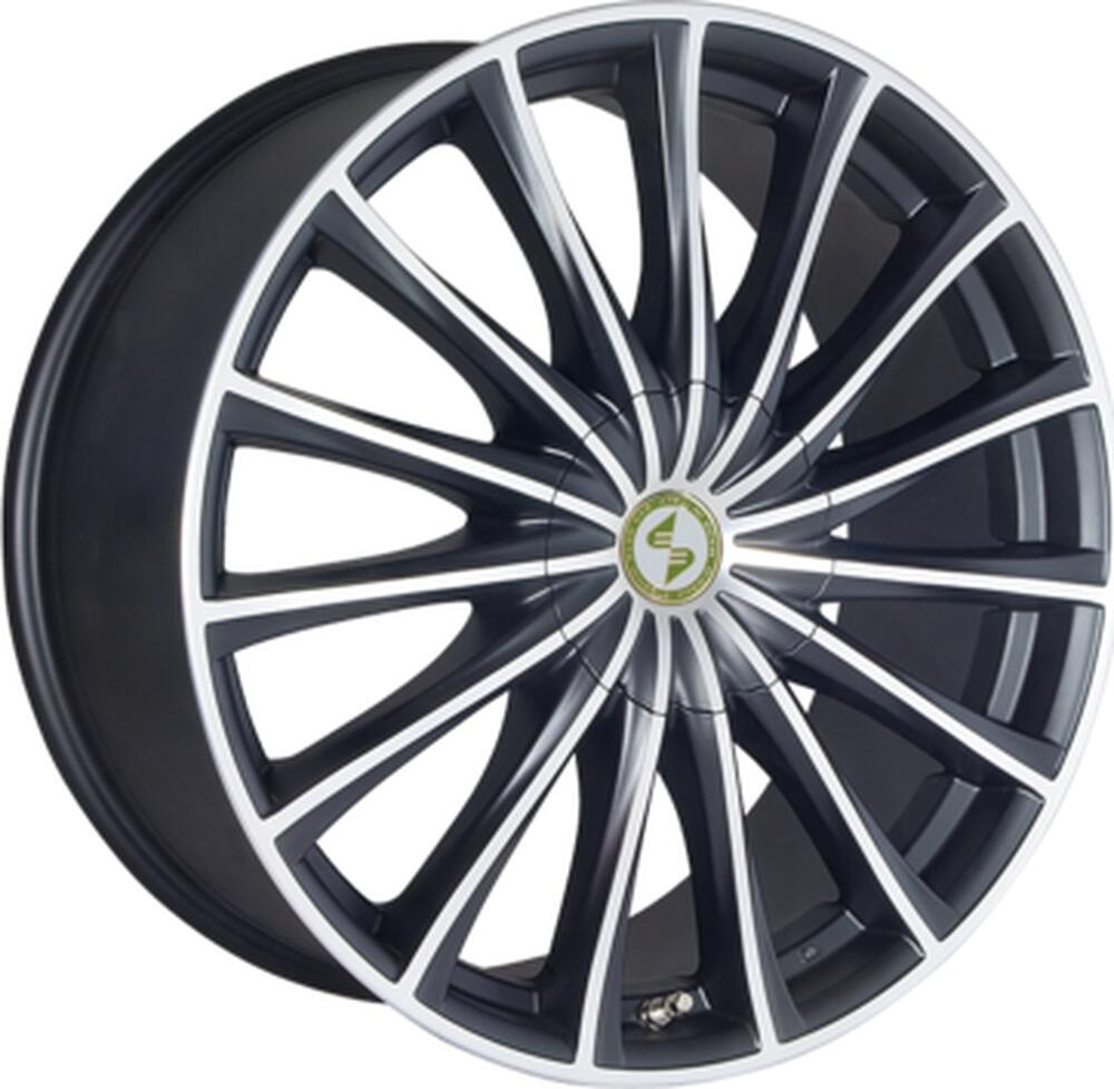 Eta Beta Pregio 8x18 5x120 ET 35 Dia 78.1 Black Matt Polish