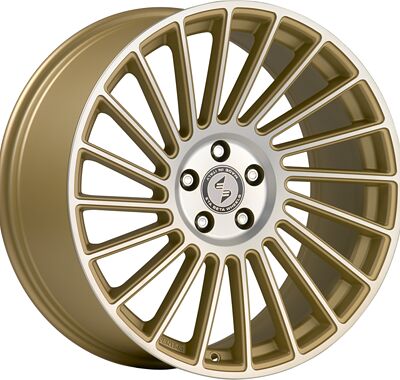 Eta Beta Venti-R 9x20 5x120 ET 35 Dia 72 Gold Matt Polish