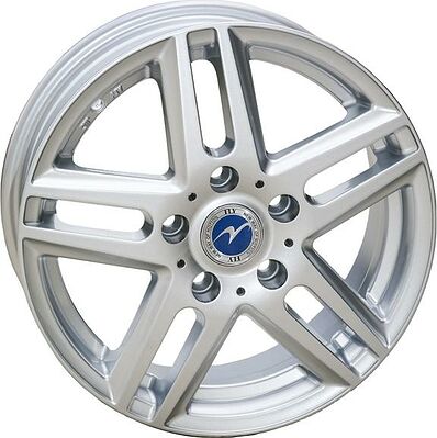 Fly F014 6x15 5x100 ET 40 Dia 57.1 silver