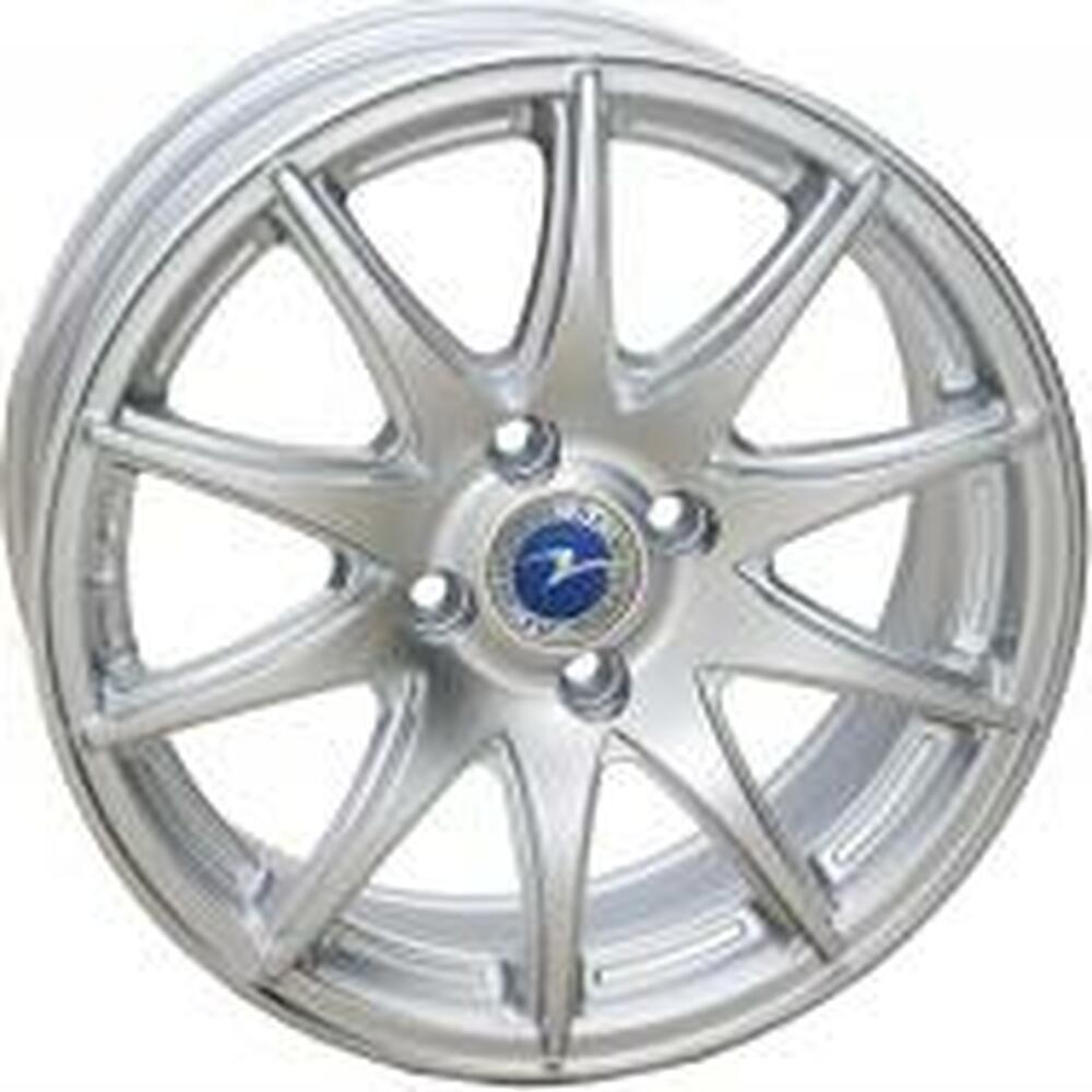 Fly F015 6x14 4x98 ET 38 Dia 58.6 silver
