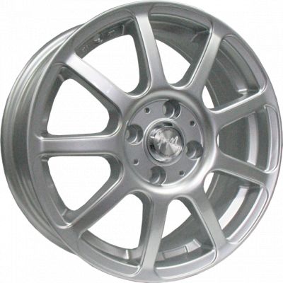 FM Wheels 1437 7x17 5x114.3 ET 46 Dia 67.1 silver