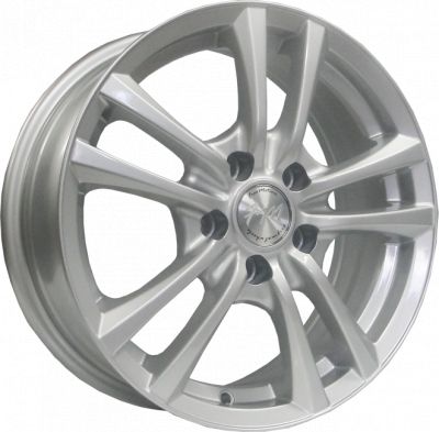 FM Wheels FDS003 6x15 4x100 ET 45 Dia 73.1 silver