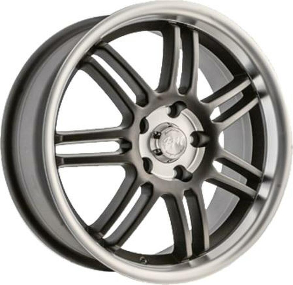 FM Wheels S001 7x17 5x114.3 ET 40 Dia 73.1 matt black polish