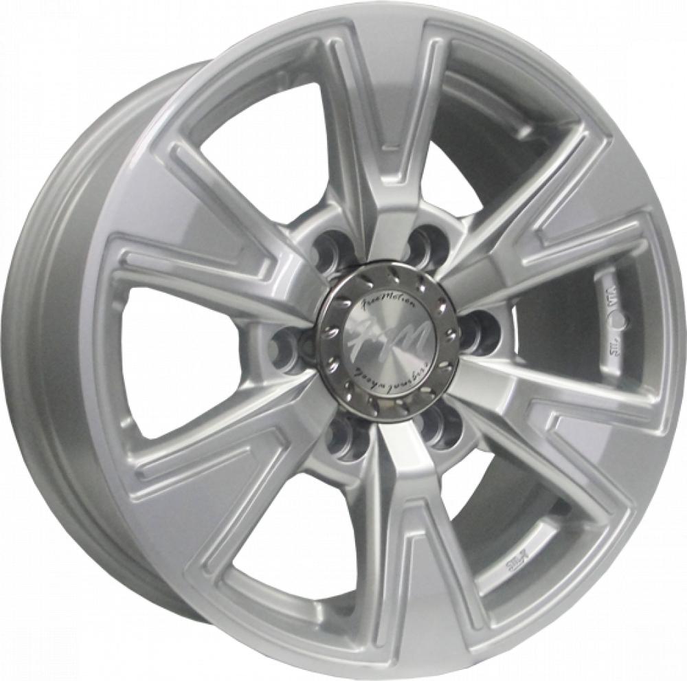 FM Wheels S211 7x16 6x139.7 ET 30 Dia 110.5 silver