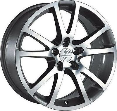 Fondmetal 7400 8x18 5x108 ET 48 Dia 71.6 