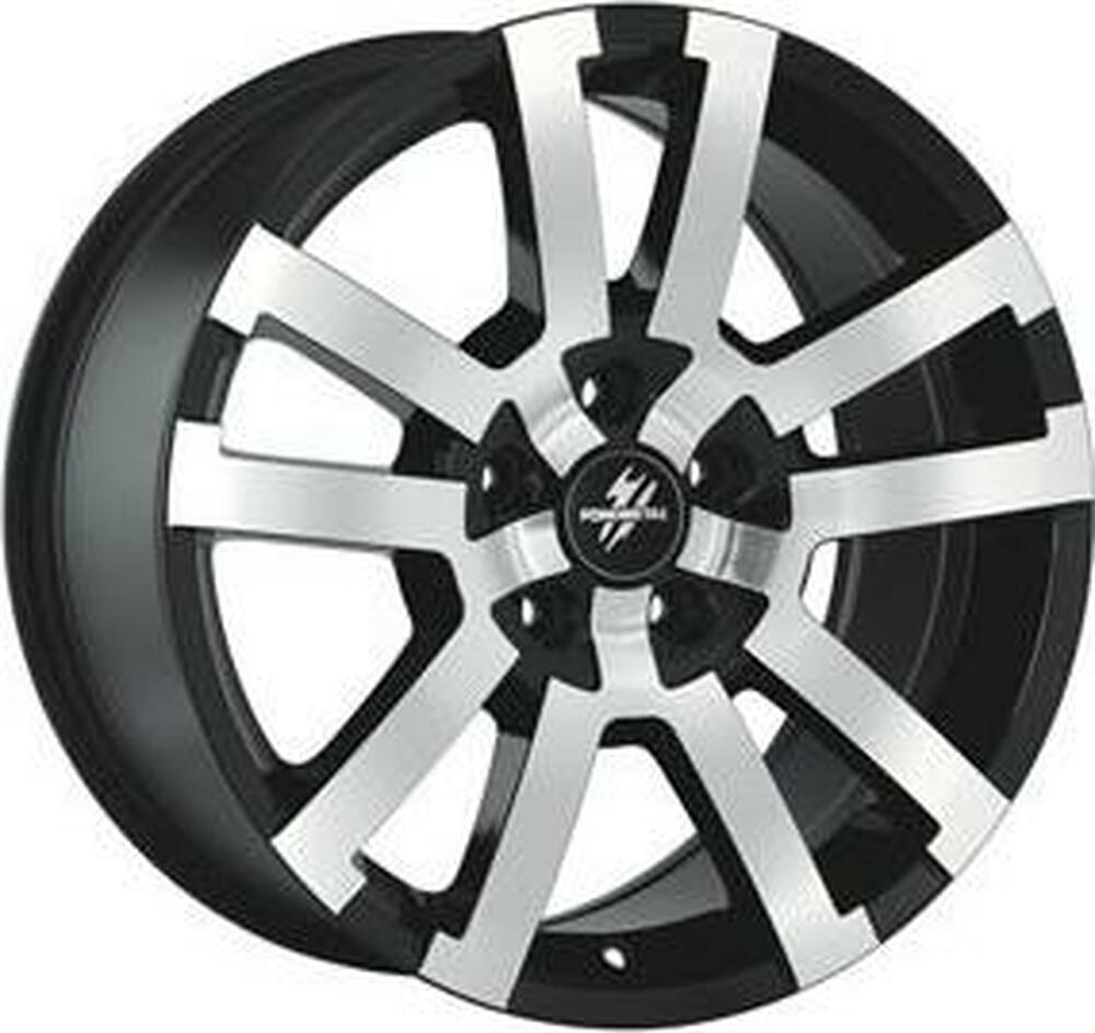 Fondmetal 77001 8x17 5x114.3 ET 35 Dia 67.2 Black Polished