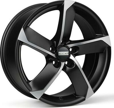 Fondmetal 7900 7.5x17 5x112 ET 35 Dia 57.1 Matt Black Polished