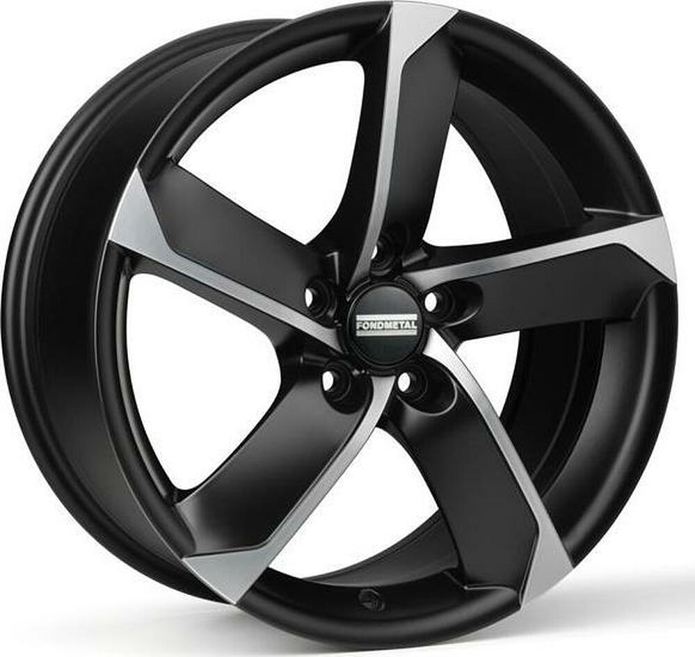 Fondmetal 7900 8x18 5x114.3 ET 30 Dia 67.2 Matt Black Polished