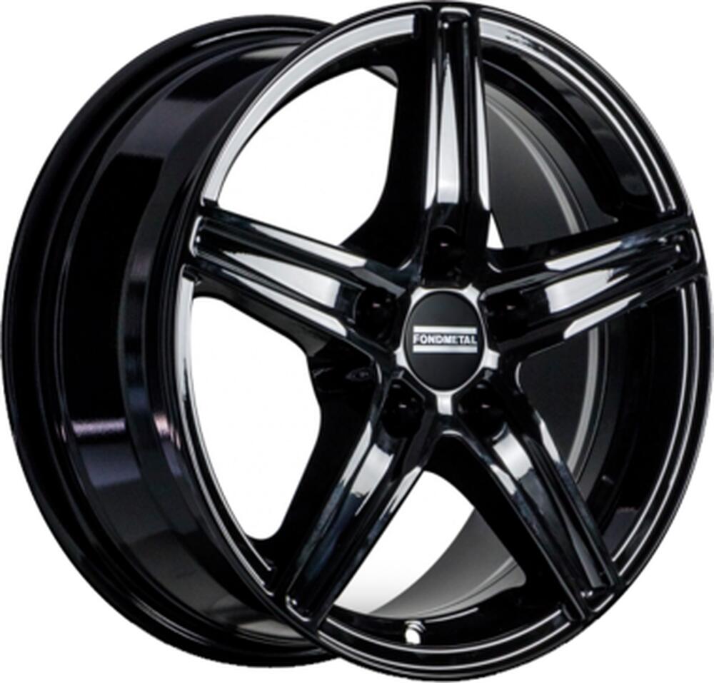Fondmetal 8100 7x17 5x112 ET 35 Dia 75 Gloss Black