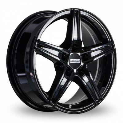 Fondmetal 8100 7x17 5x114.3 ET 45 Dia 75 Glossy Black