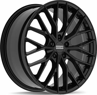 Fondmetal Makhai 8.5x19 5x112 ET 20 Dia 66.5 Glossy Black