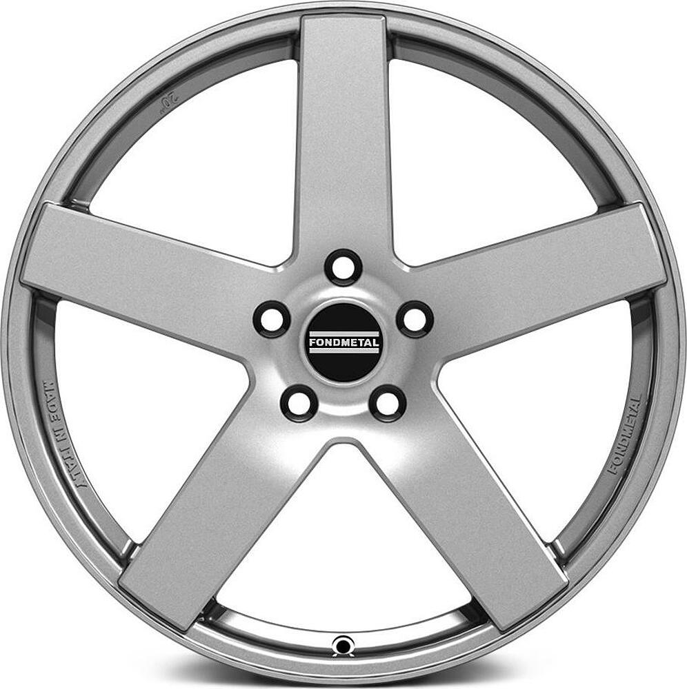 Fondmetal STC02 11x22 5x130 ET 52 Dia 71.6 Silver