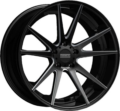 Fondmetal STC10 8x19 5x120 ET 35 Dia 72.5 Matt Black Milled