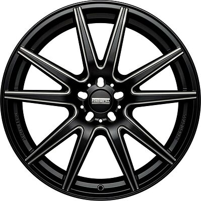 Fondmetal STC10F 9x20 5x114.3 ET 25 Dia 75 Matt Black