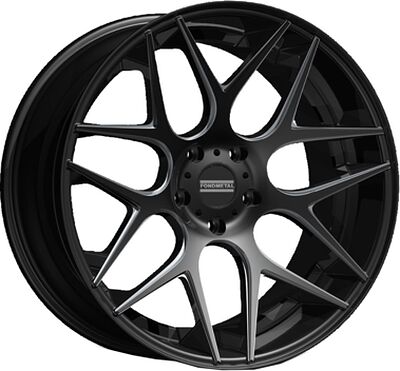 Fondmetal STCMS 8x20 5x120 ET 30 Dia 72 Matt Black Milled