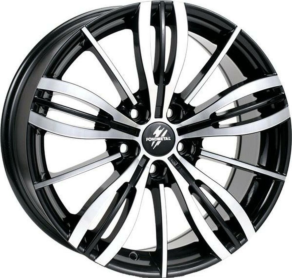 Fondmetal TPG1 7x16 5x112 ET 35 Dia 75 Black polished