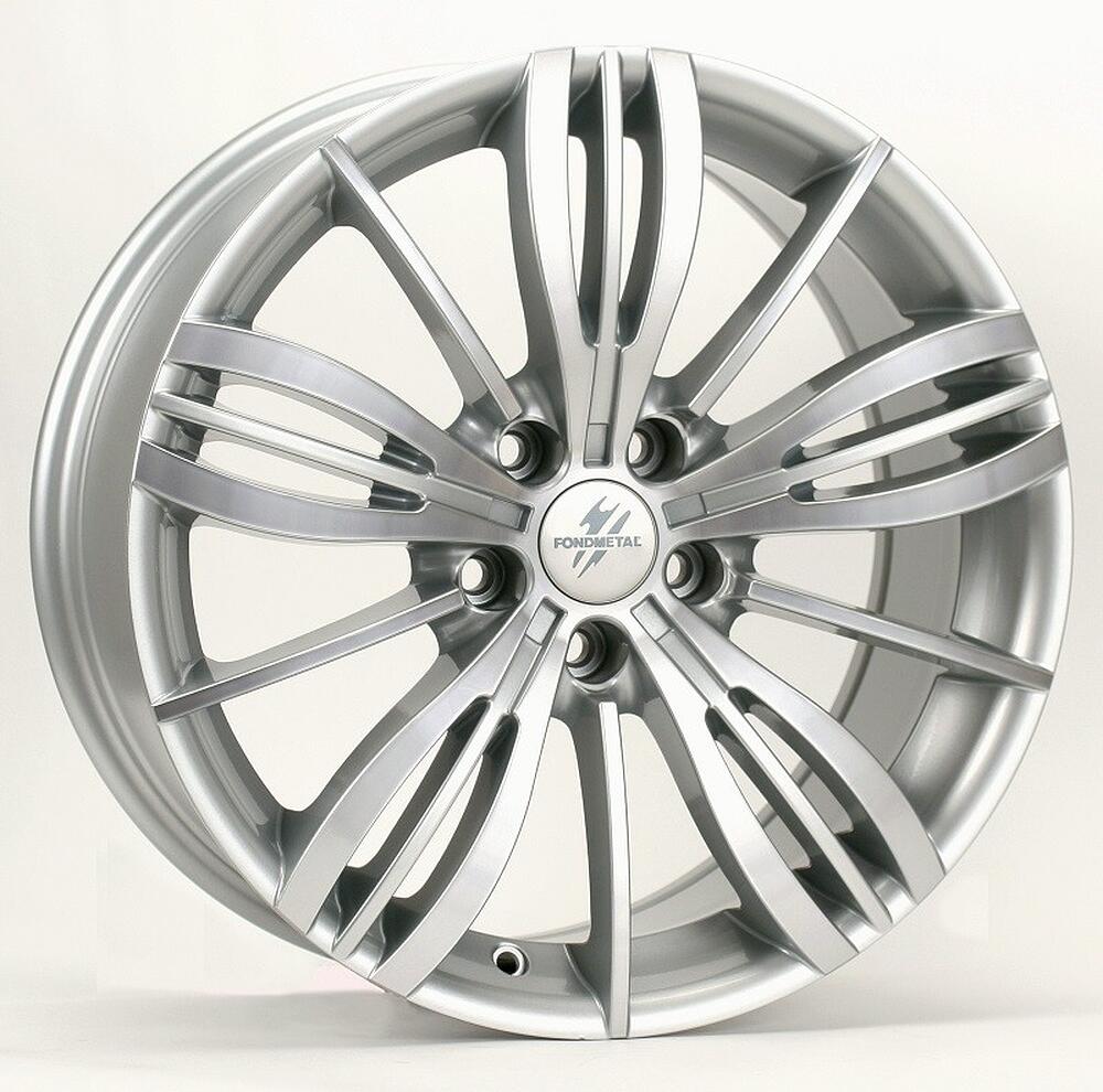 Fondmetal TPG1 7x16 5x112 ET 35 Dia 75 Silver