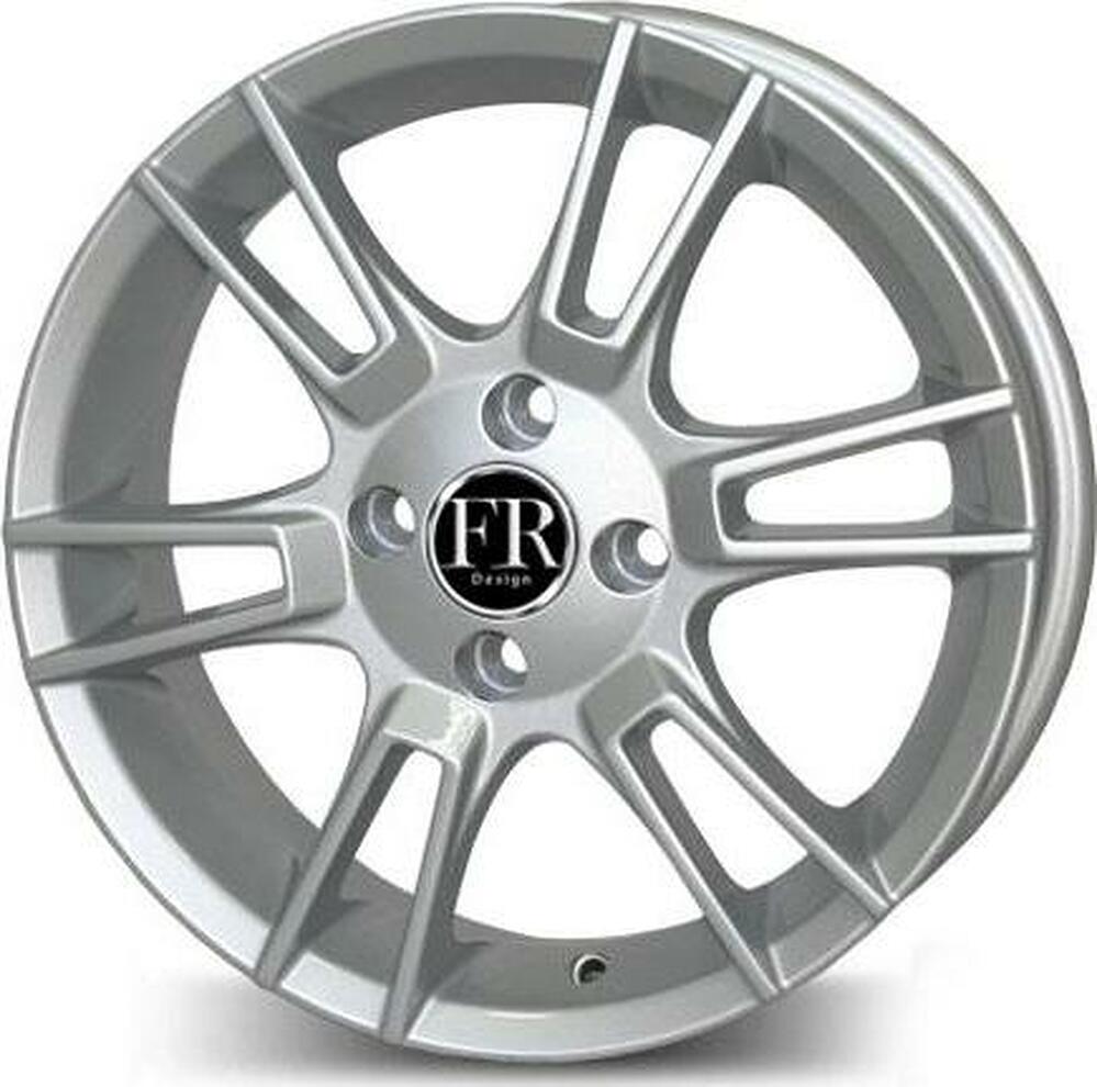 FR Design FR181/01 5.5x15 4x100 ET 46 Dia 54.1 Silver