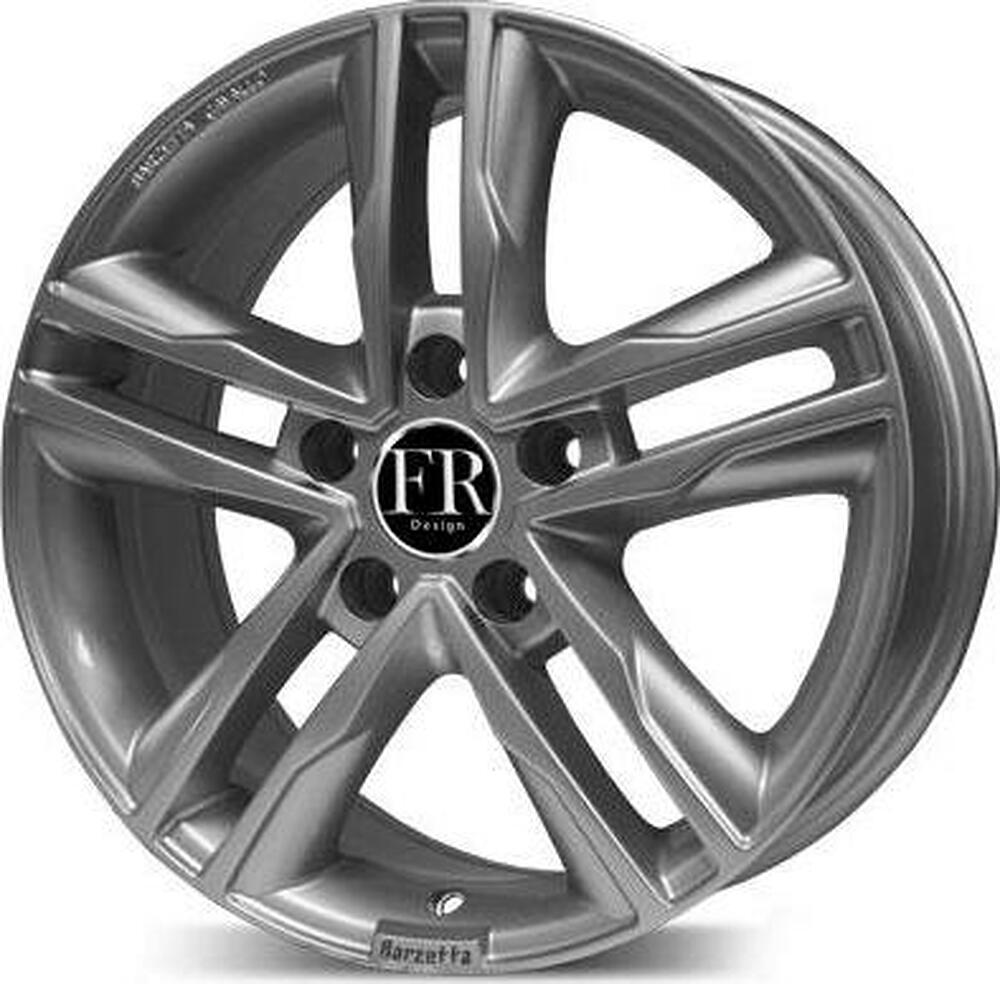 FR Design FR424/01 7.5x17 5x120 ET 50 Dia 65.1 Silver