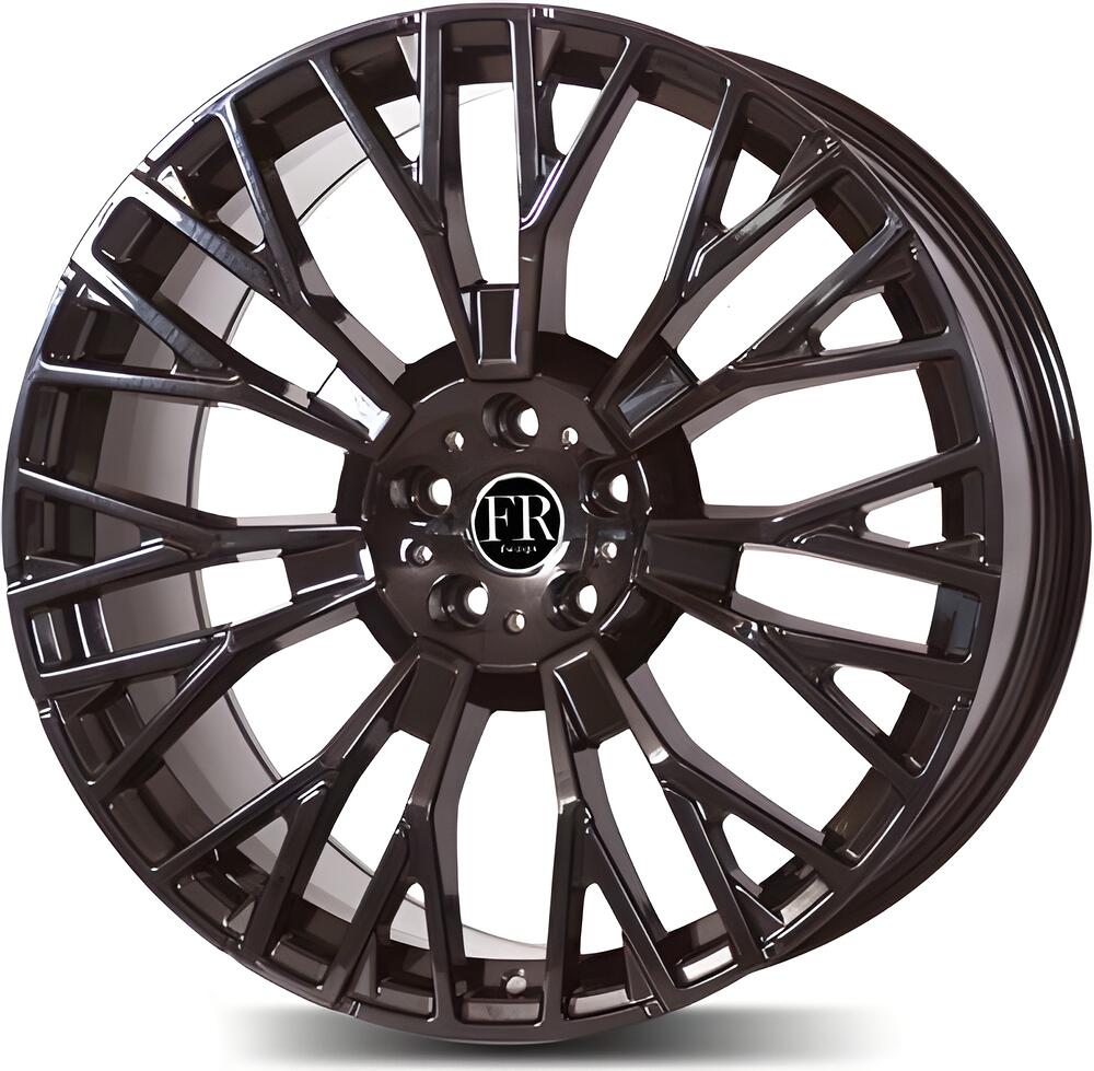 FR Replica 3S1111 9.5x21 5x112 ET 37 Dia 66.6 B (Black)