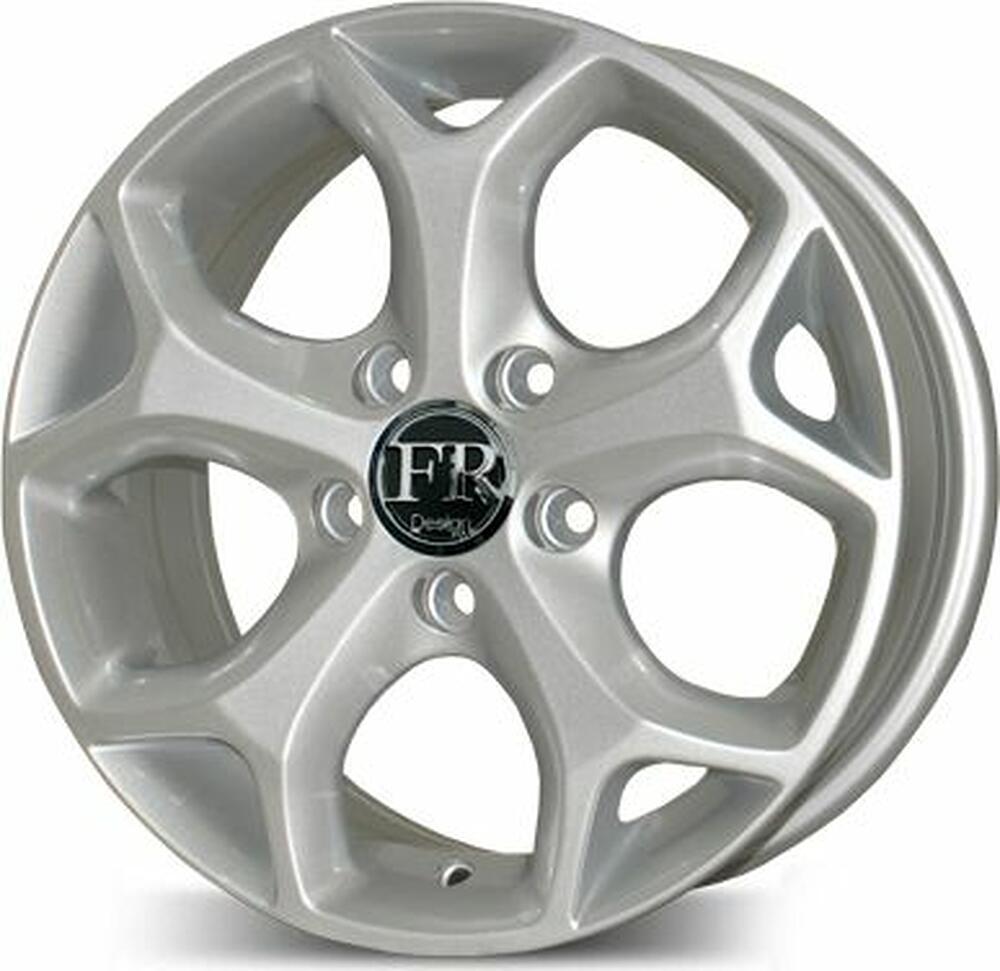 FR Replica FD386 6.5x15 5x108 ET 52.5 Dia 63.4 Silver