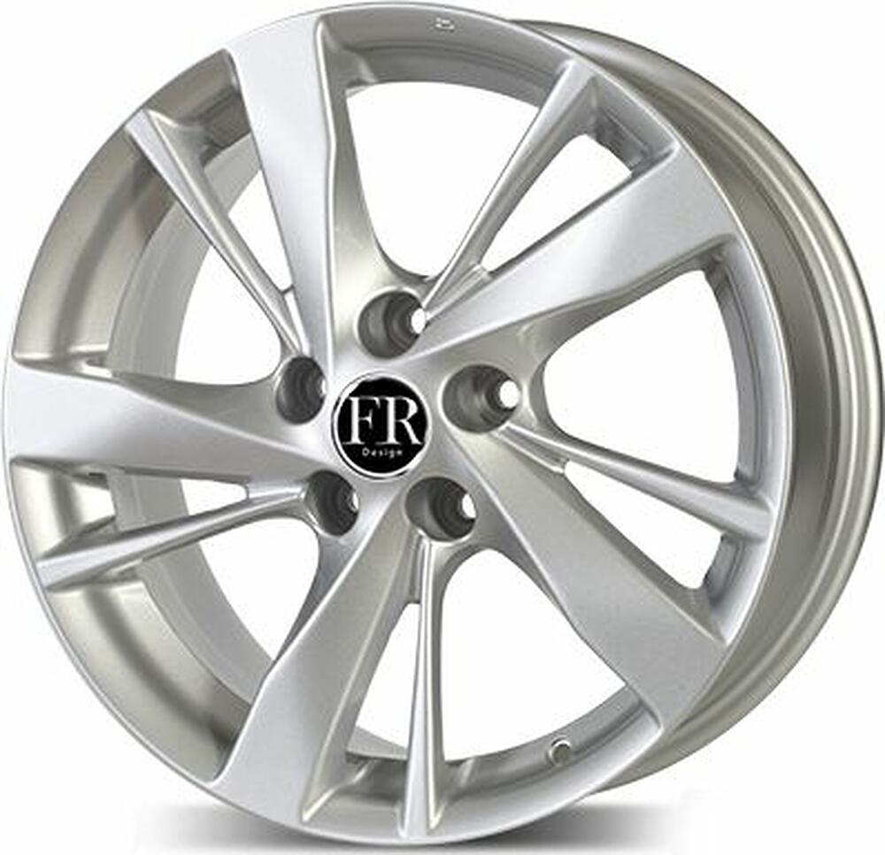 FR Replica NS5148 7x17 5x114.3 ET 40 Dia 66.1 Silver