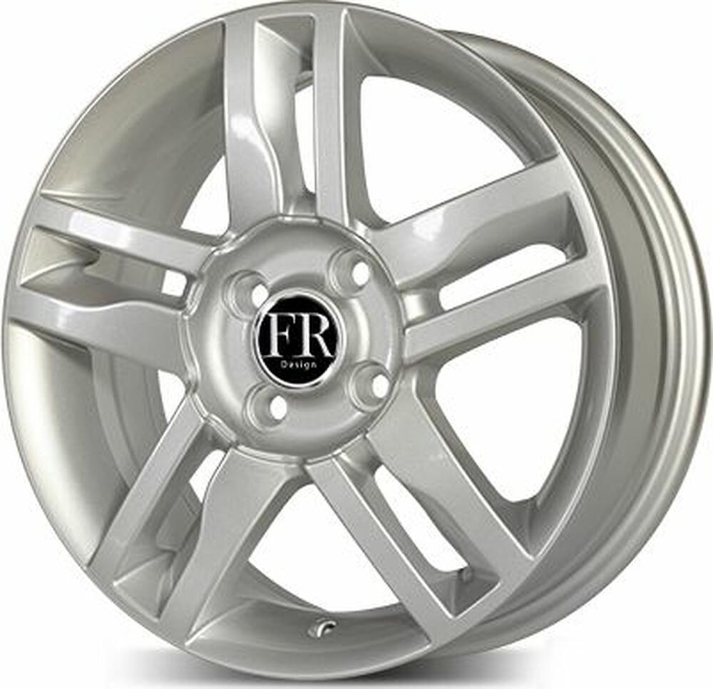 FR Replica RN677 6x15 4x100 ET 36 Dia 60.1 Silver