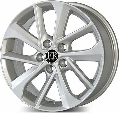 FR Replica TY5110 7x17 5x114.3 ET 39 Dia 60.1 Silver