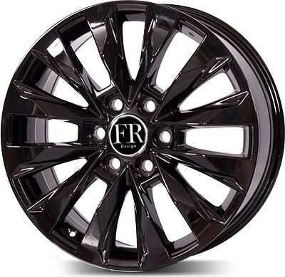 FR Replica TY5558 8.5x20 6x139.7 ET 60 Dia 95.1 Black