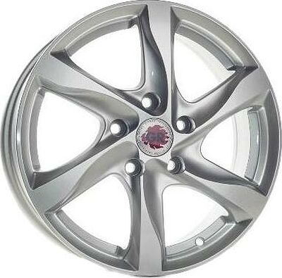 GR 1003 6x15 4x100 ET 40 Dia 56.6 silver