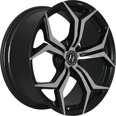 Harp Y-50 9x20 5x112 ET 42 Dia 66.56 satin-black-machined