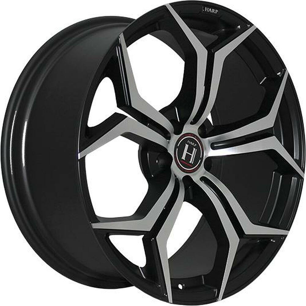 Harp Y-50 9x20 5x114.3 ET 25 Dia 74.1 satin-black-machined