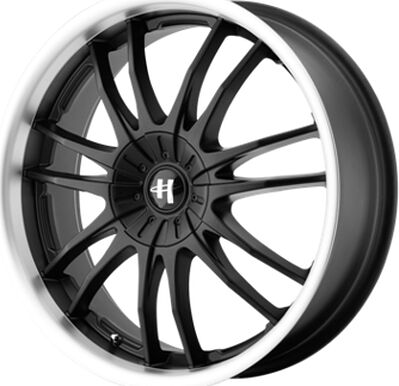 Helo HE845 8x18 6x120 ET 42 Dia 72.69 Black/Machined