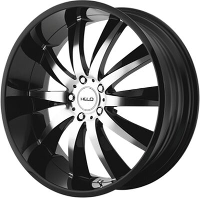 Helo HE851 10x20 5x120 ET 40 Dia 74 Black/Machined