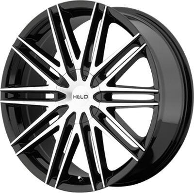 Helo HE880 8.5x20 5x114 ET 42 Dia 72.62 Black/Machined