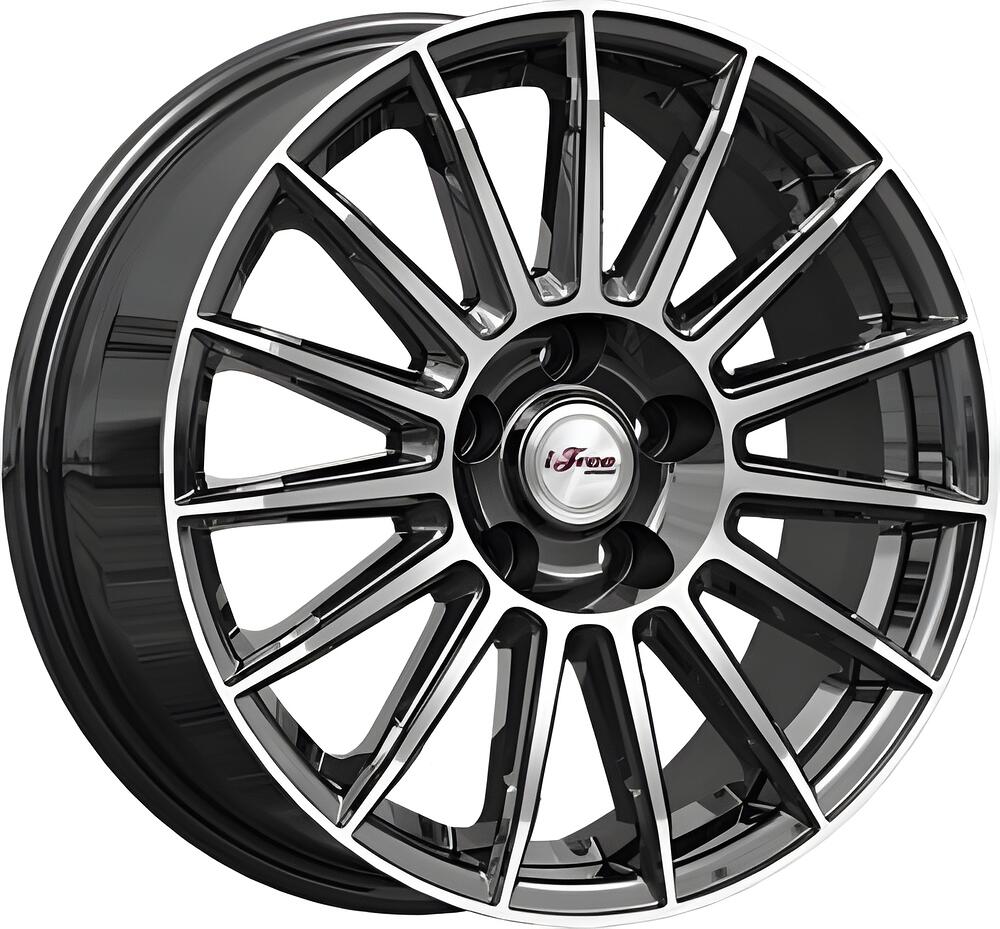 iFree Азур (КС1052) 6.5x16 5x114.3 ET 40 Dia 60.1 Блэк Джек