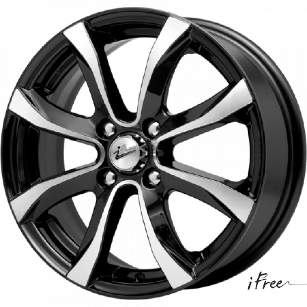 iFree Дайс 6x15 4x108 ET 45 Dia 63 Блэк Джек